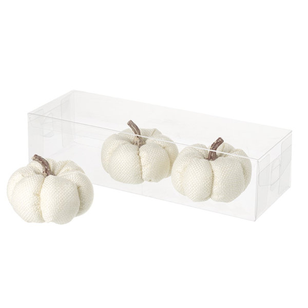 The Seasonal Aisle 3 Piece Pumpkin Decorative Accent Set Wayfair.co.uk